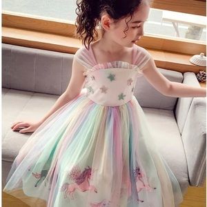 Unicorn Princess Birthday Dress